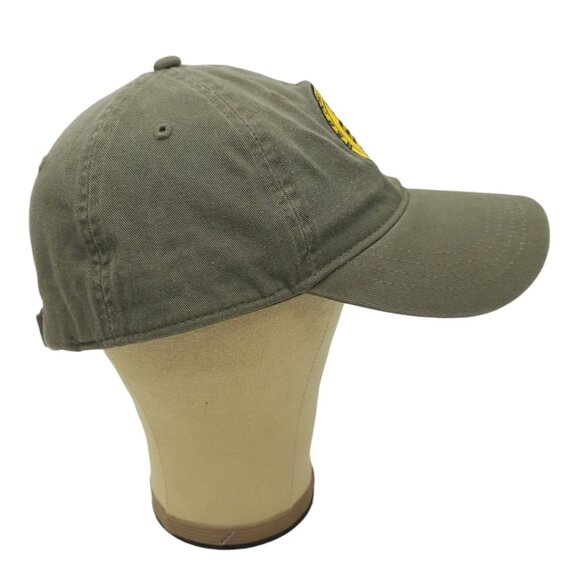 B & B Concrete Strapback Cap Hat Trucker Baseball Embroidered Patch Gray - Picture 10 of 13